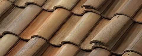 Concrete tile roof