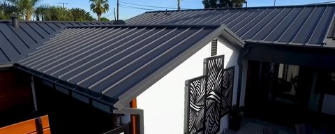 Metal roof
